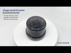 Αισθητήρας κινήσεων μικροκυμάτων εξασθένισης HNS156DHB Zhaga book18 0-10v και συγκομιδών φωτός της ημέρας